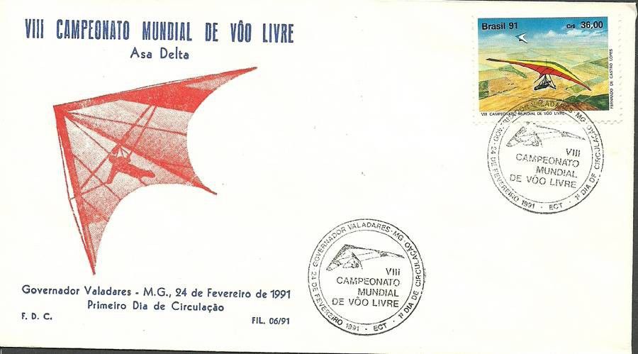 Znaczek Brazylia 1991 Mi 2403 FDC