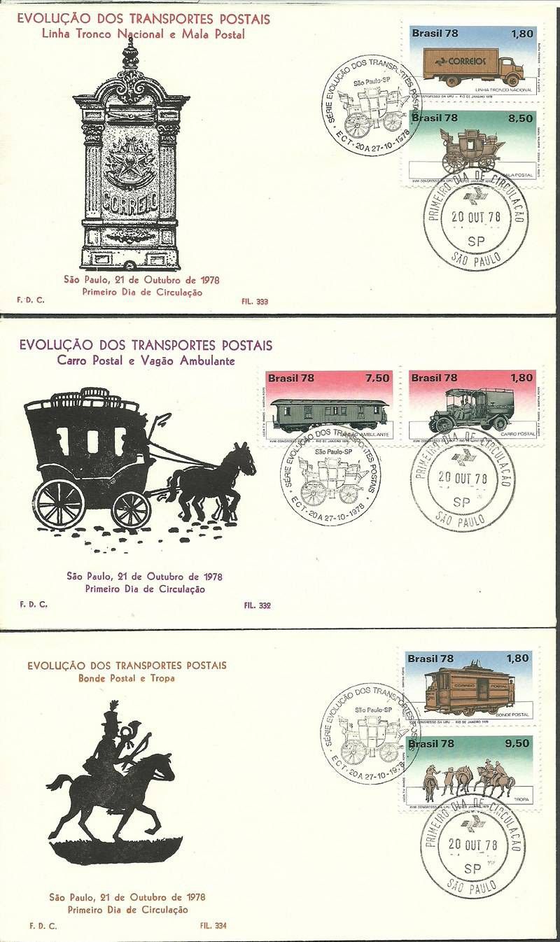 Znaczek Brazylia 1978 Mi 1676-1681 FDC