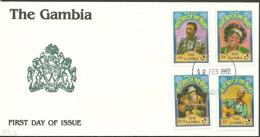 Znaczek Gambia 1992 Mi 1302+1304+1305+1310 FDC