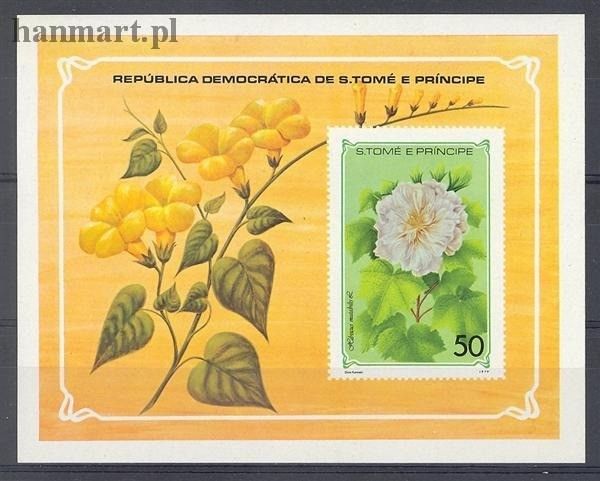 Znaczek Wyspy Św. Tomasza i Książęca 1979 Mi bl 33 Czyste **