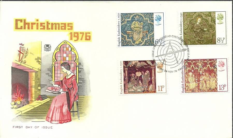 Znaczek Wielka Brytania 1976 Mi 723-726 FDC