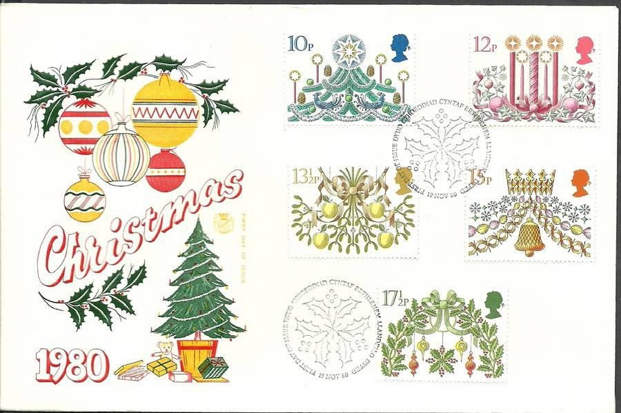 Znaczek Wielka Brytania 1980 Mi 856-860 FDC