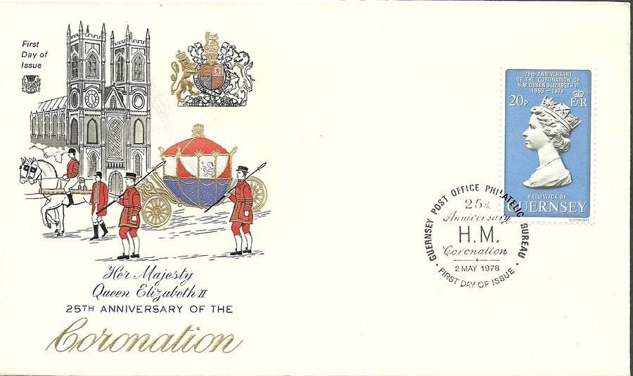 Znaczek Guernsey 1978 Mi 163 FDC