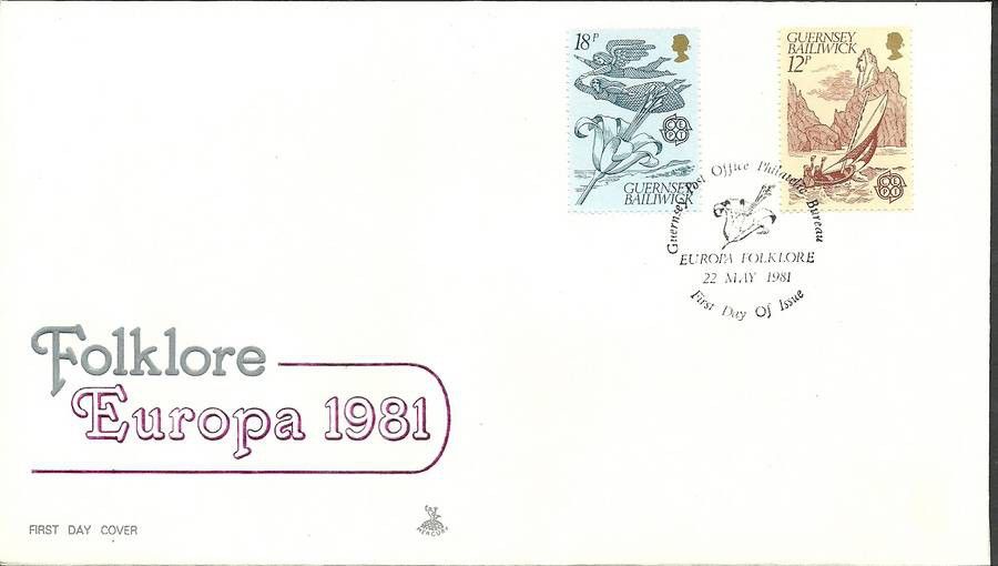 Znaczek Guernsey 1981 Mi 223-224 FDC