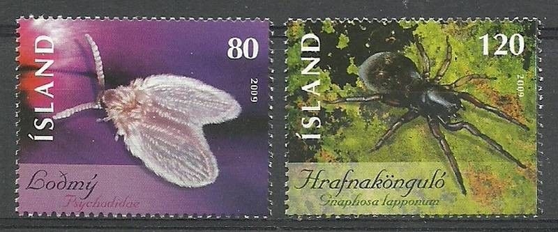 Znaczek Islandia 2009 Mi 1221-1222 Czyste **