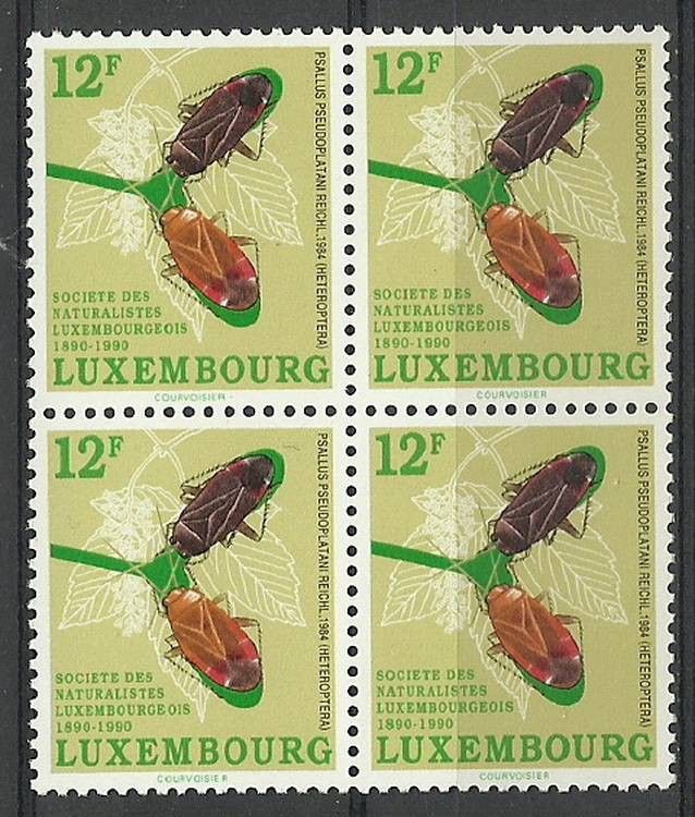 Znaczek Luksemburg 1990 Mi 1247 Czyste **