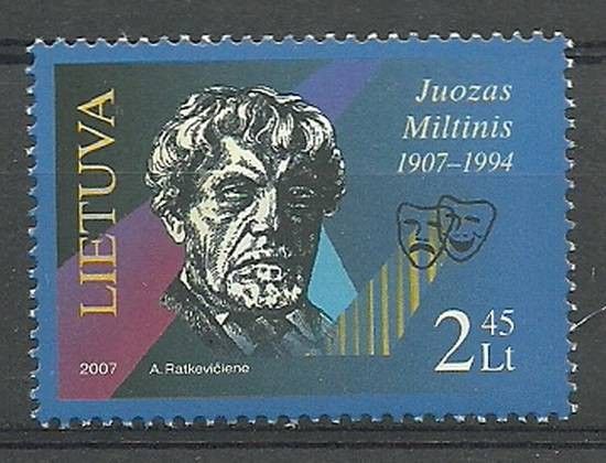 Znaczek Litwa 2007 Mi 943 Czyste **