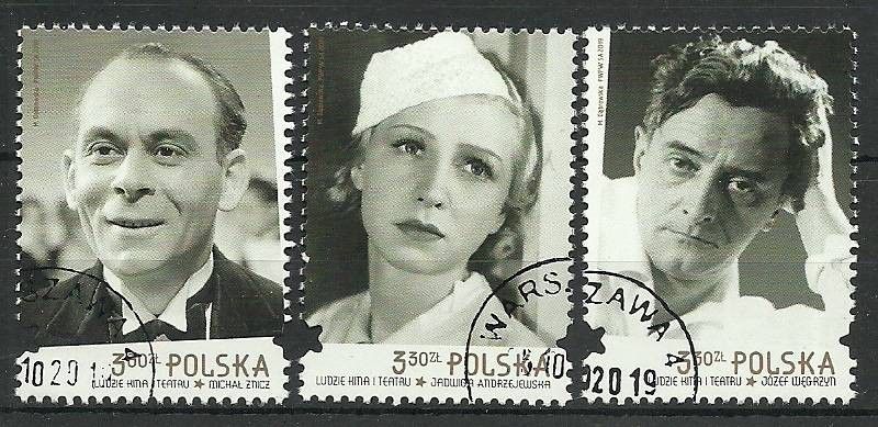 Znaczek Polska 2019 Mi 5166-5168 Fi 5016-5018 Stemplowane