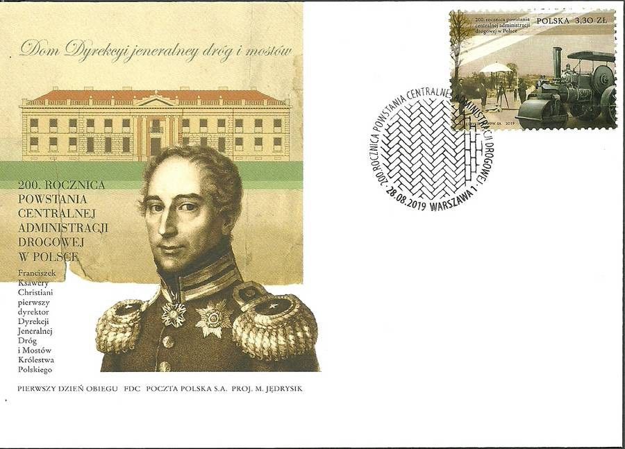 Znaczek Polska 2019 Mi 5148 Fi 4998 FDC