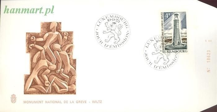 Znaczek Luksemburg 1973 Mi 870 FDC