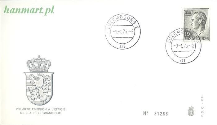 Znaczek Luksemburg 1975 Mi 899 FDC