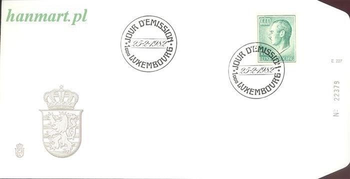 Znaczek Luksemburg 1982 Mi 1051 FDC