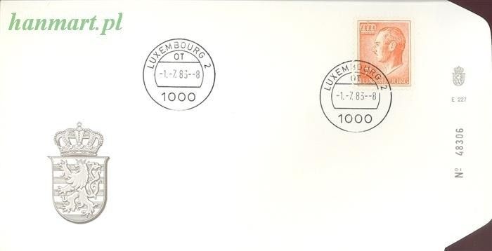 Znaczek Luksemburg 1983 Mi 1080 FDC