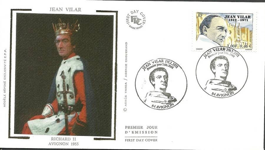 Znaczek Francja 2001 Mi S3538 FDC