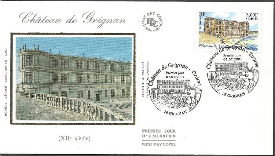 Znaczek Francja 2001 Mi S3555 FDC