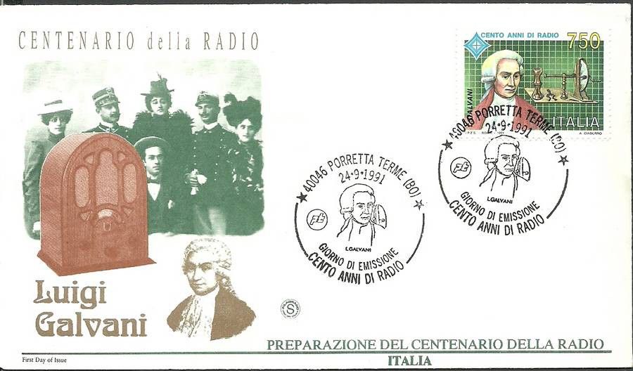 Znaczek Włochy 1991 Mi 2191 FDC