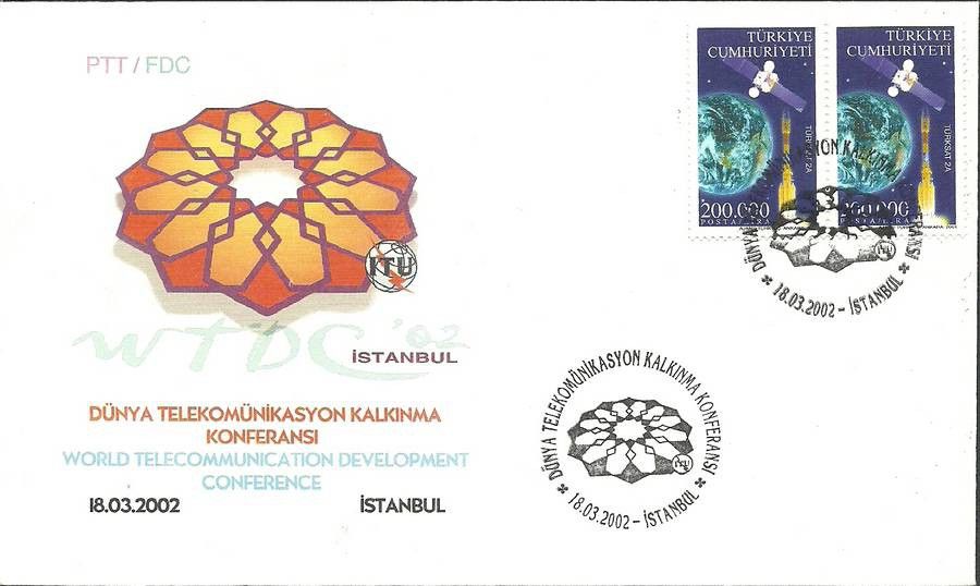 Znaczek Turcja 2001 Mi 3251 FDC