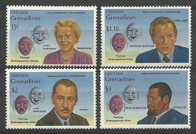 Znaczek Grenada i Grenadyny 1989 Mi 1211-1214 Czyste **