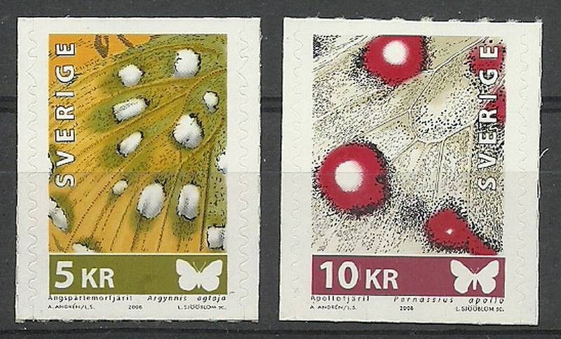 Znaczek Szwecja 2008 Mi 2650-2651 Czyste **