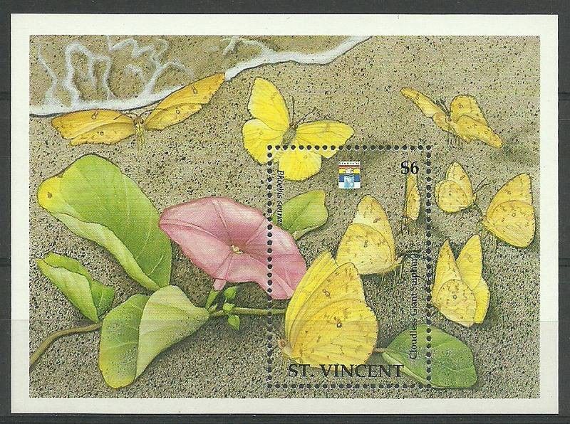 Znaczek St. Vincent 1992 Mi bl 212 Czyste **
