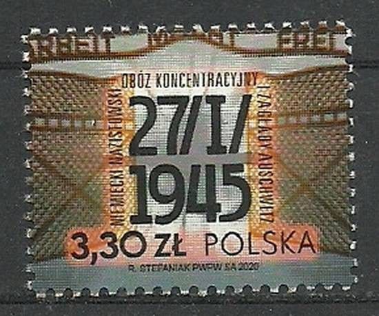 Znaczek Polska 2020 Mi 5183 Fi 5033 Czyste **