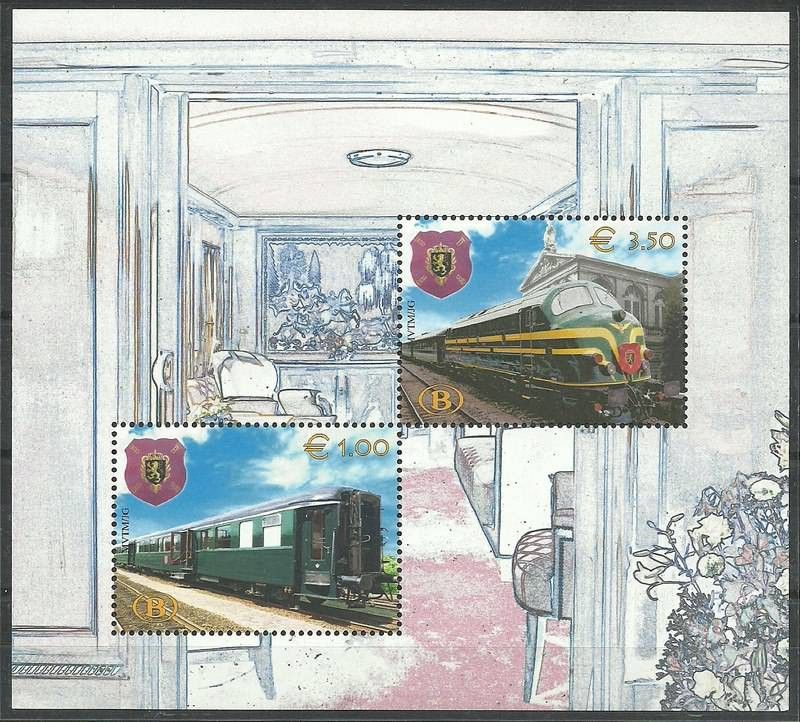 Znaczek Belgia 2003 Mi trv bl 5 Czyste **