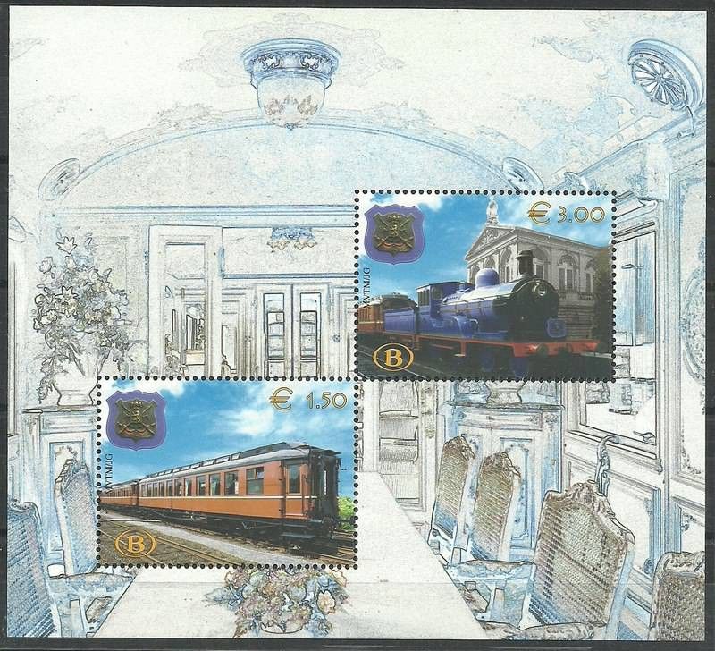 Znaczek Belgia 2003 Mi trv bl 6 Czyste **