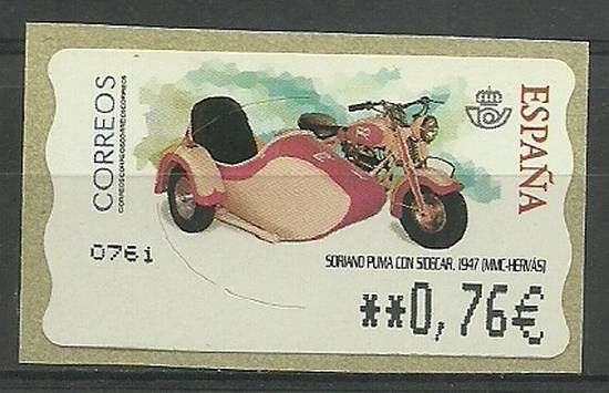 Znaczek Hiszpania 2003 Mi aut 99(076) Czyste **