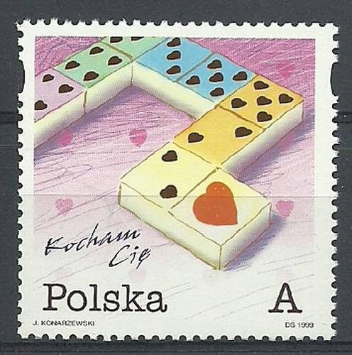 Znaczek Polska 1999 Mi 3744 Fi 3596 Czyste **
