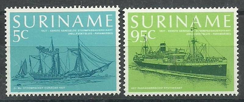 Znaczek Surinam 1977 Mi 788+793 Czyste **
