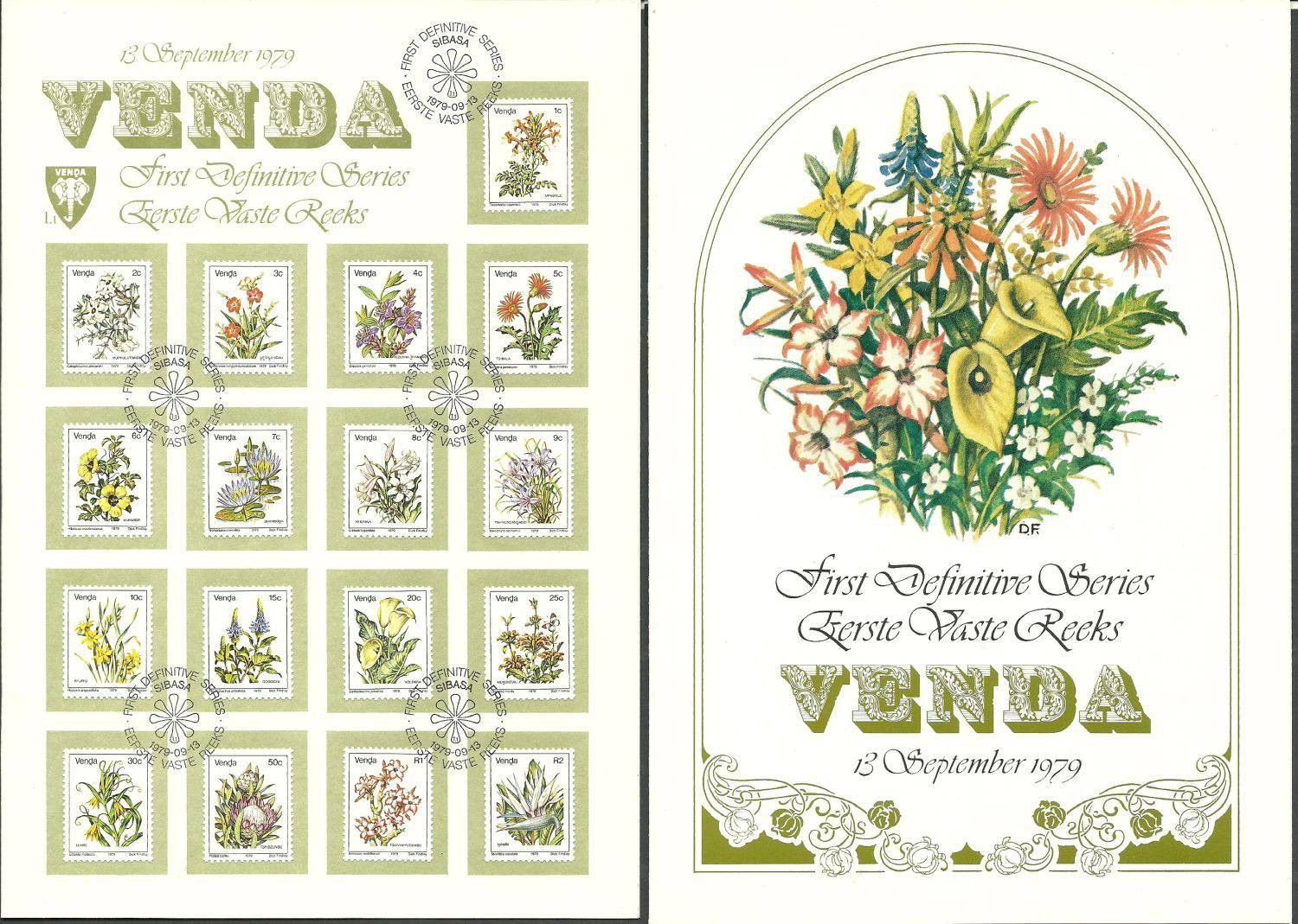 Znaczek Venda 1979 Mi 1-17 Stemplowane