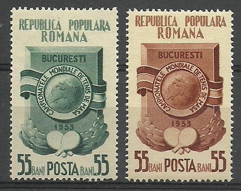 Znaczek Rumunia 1953 Mi 1423-1424 Czyste **
