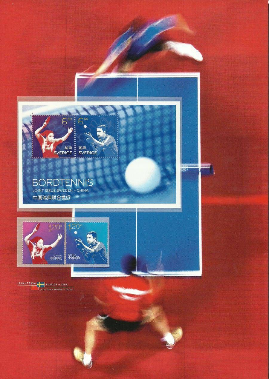 Znaczek Szwecja 2013 Mi bl 45 + CHN4525-4526 Czyste **