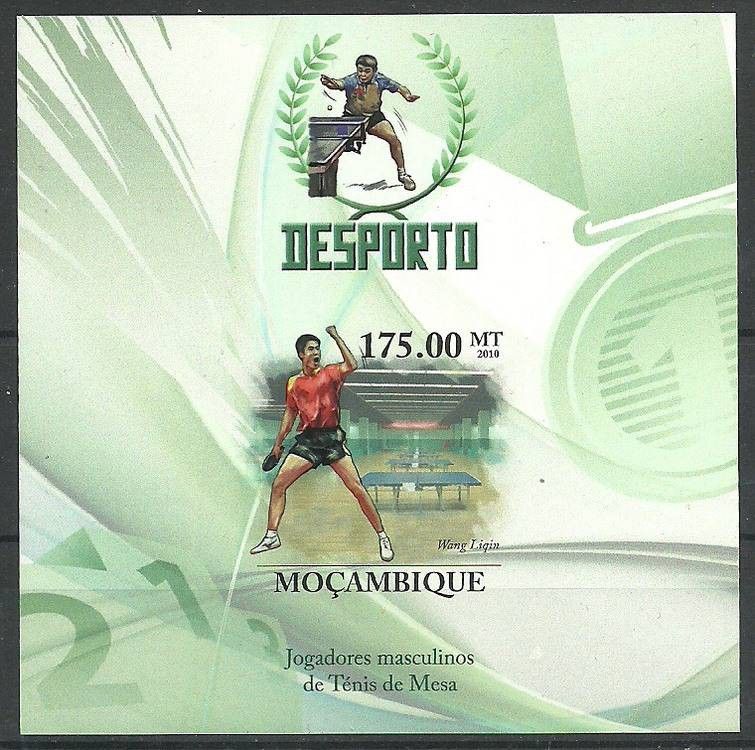 Znaczek Mozambik 2010 Mi bl 324b Czyste **