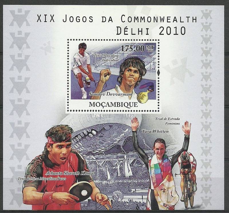 Znaczek Mozambik 2010 Mi bl 375 Czyste **