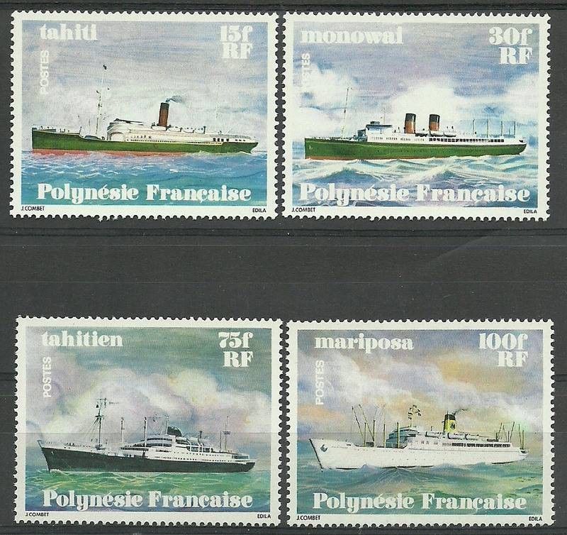 Znaczek Polinezja Francuska 1978 Mi 268-271 Czyste **