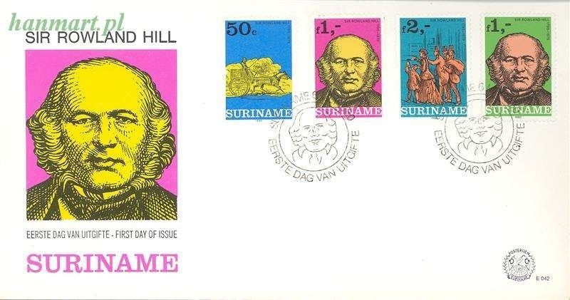 Znaczek Surinam 1980 FDC