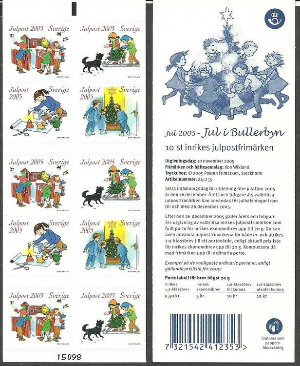 Znaczek Szwecja 2005 Mi mh 2502-2505 Czyste **