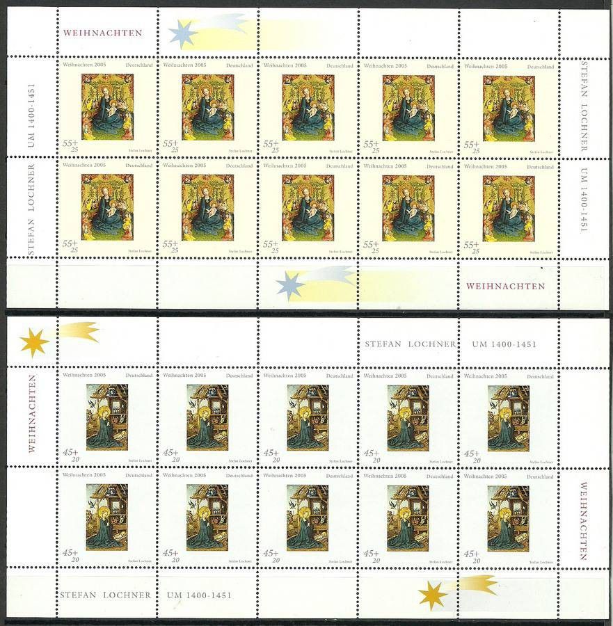Znaczek Niemcy 2005 Mi ark 2492-2493 Czyste **