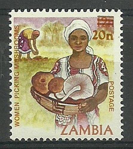 Znaczek Zambia 1985 Mi A340 Czyste **