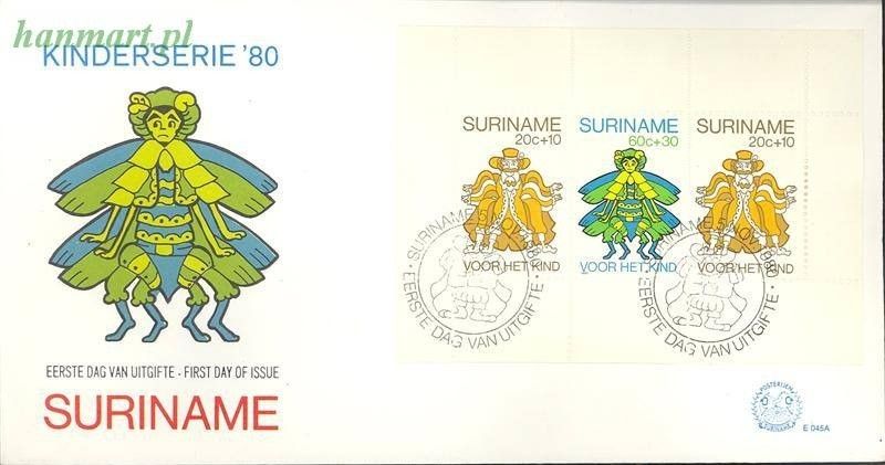 Znaczek Surinam 1980 FDC
