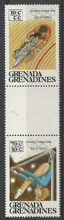 Znaczek Grenada i Grenadyny 1986 Mi 812+814 Czyste **