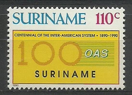 Znaczek Surinam 1990 Mi 1349 Czyste **