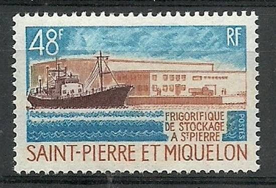 Znaczek Saint-Pierre i Miquelon 1970 Mi 460 Czyste **