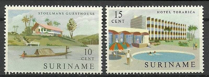 Znaczek Surinam 1962 Mi 423-424 Czyste **