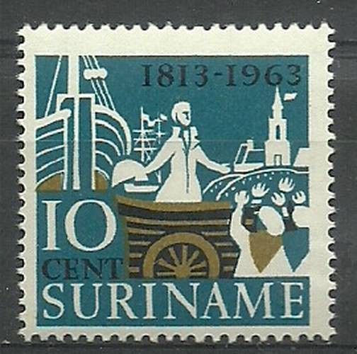 Znaczek Surinam 1963 Mi 440 Czyste **