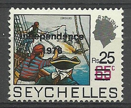 Znaczek Seszele 1976 Mi 374 Czyste **
