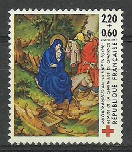 Znaczek Francja 1987 Mi 2633A Czyste **