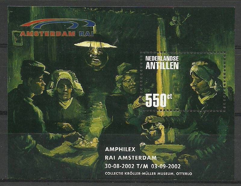 Znaczek Antyle Holenderskie 2002 Mi bl 57 Czyste **