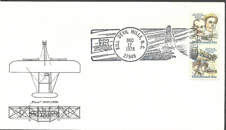 Znaczek USA 1978 Mi 1362-1363 FDC